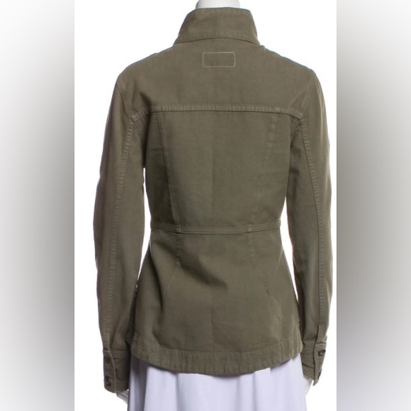 NWOT, Rag & Bone 100% Cotton Lightweight Utility Jacket in Army Green, Sz Small - Picture 8 of 11